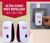 Ultrasonic Pest Repeller Pack: Mosquito & Cockroach Control