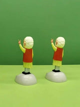 Solar Waving Modi Ji Statue (Pack of 2)