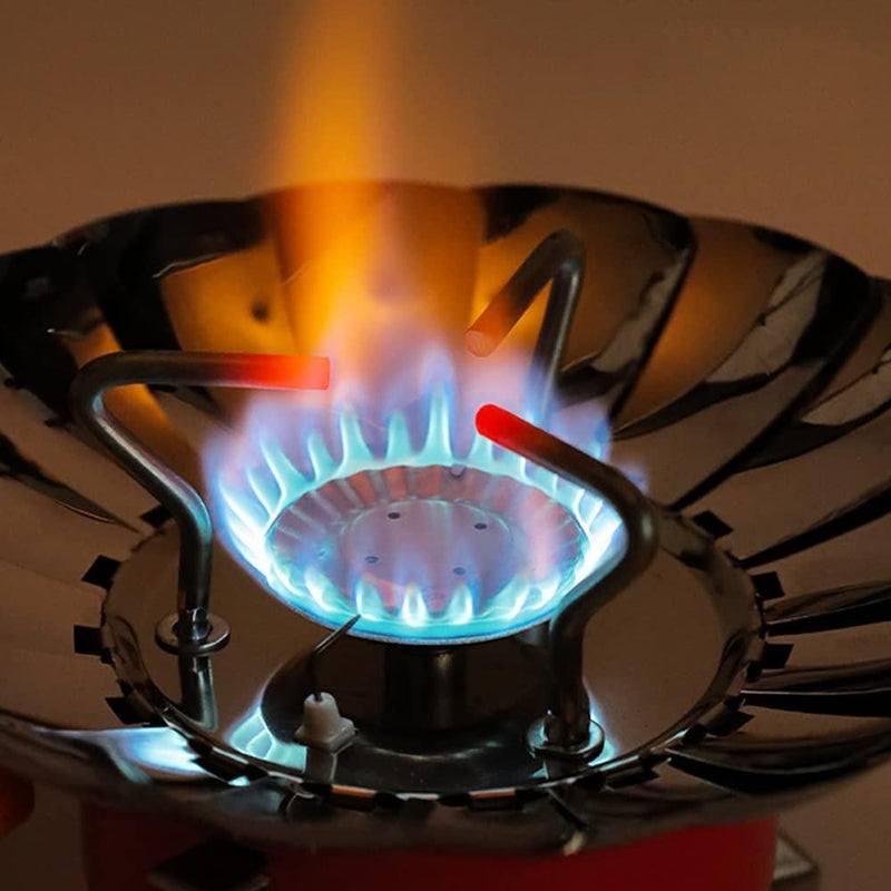 Windproof Outdoor Electronic Foldable Lotus Gas Stove