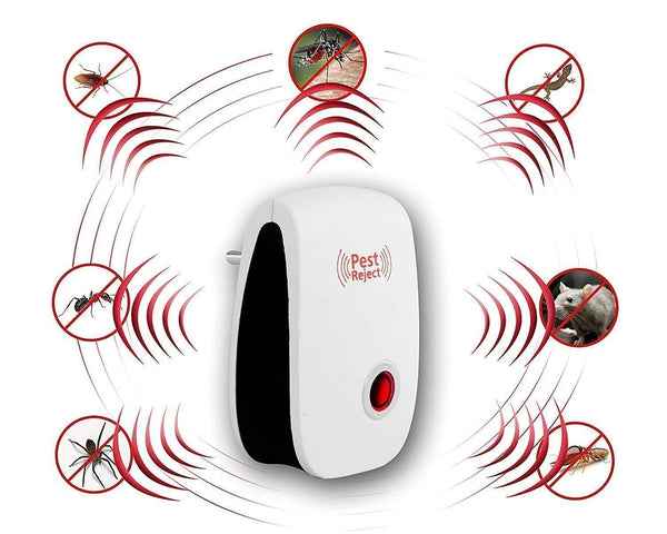 Ultrasonic Pest Repeller Pack: Mosquito & Cockroach Control