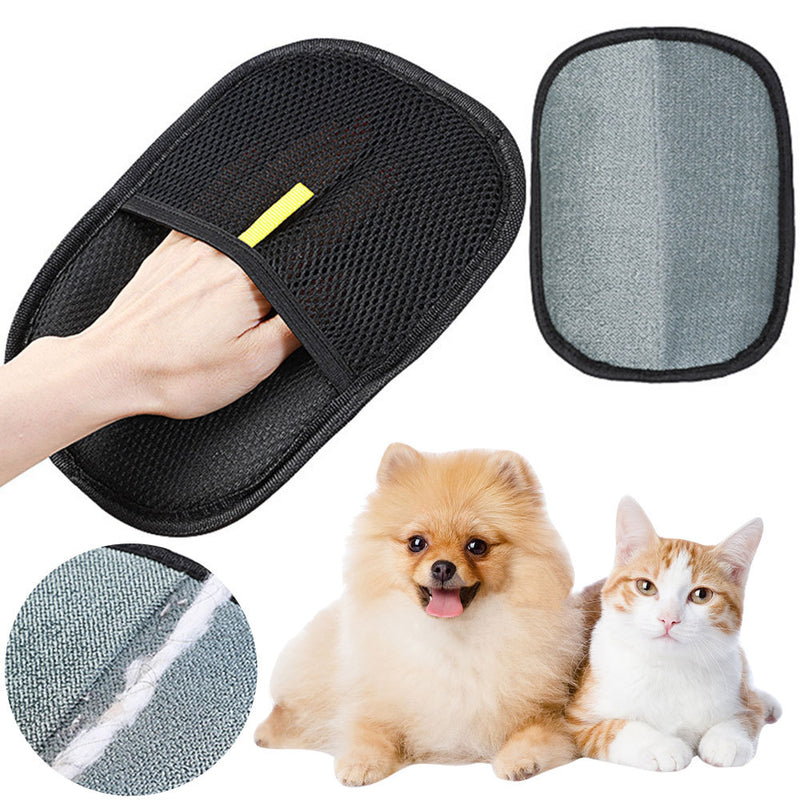 Pet Hair Remover Mitt - Efficient Dog Cat Deshedding Gloves