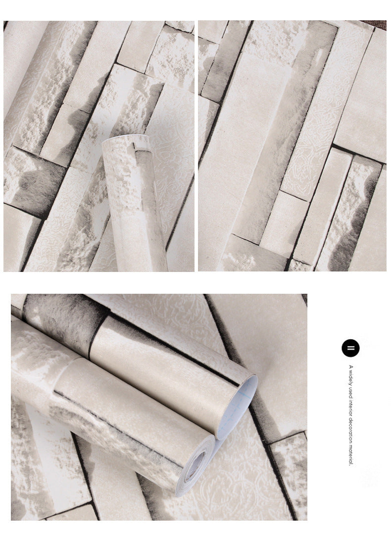 3D Brick Wallpaper: Self-Adhesive Wall Decor for Home