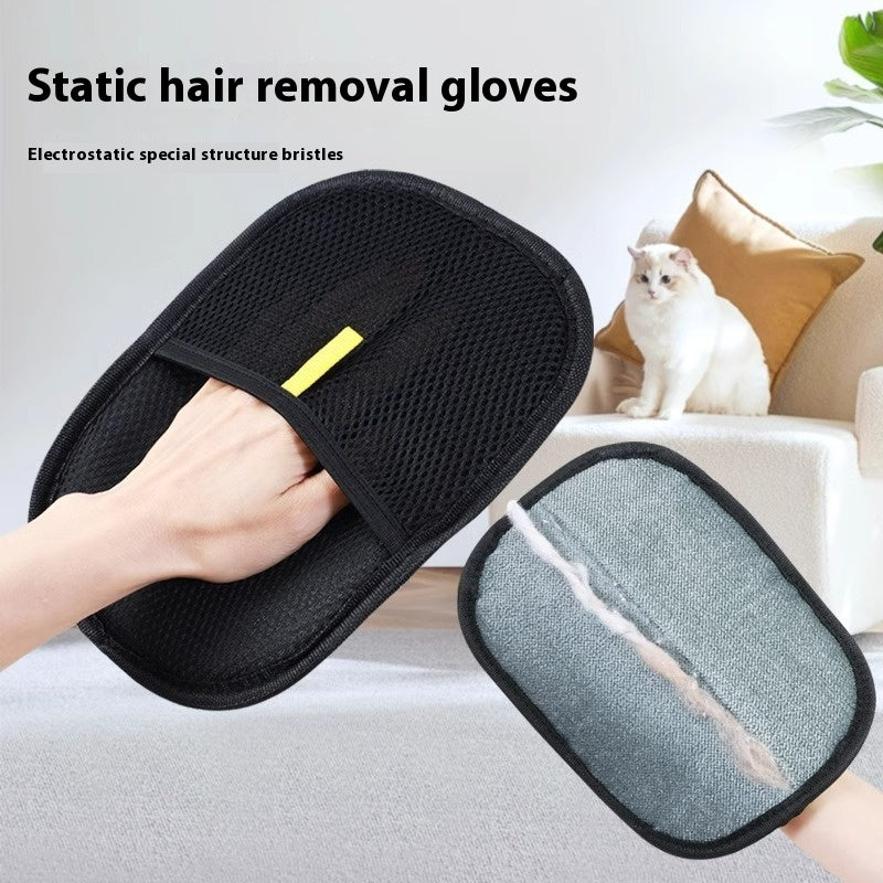 Pet Hair Remover Mitt - Efficient Dog Cat Deshedding Gloves