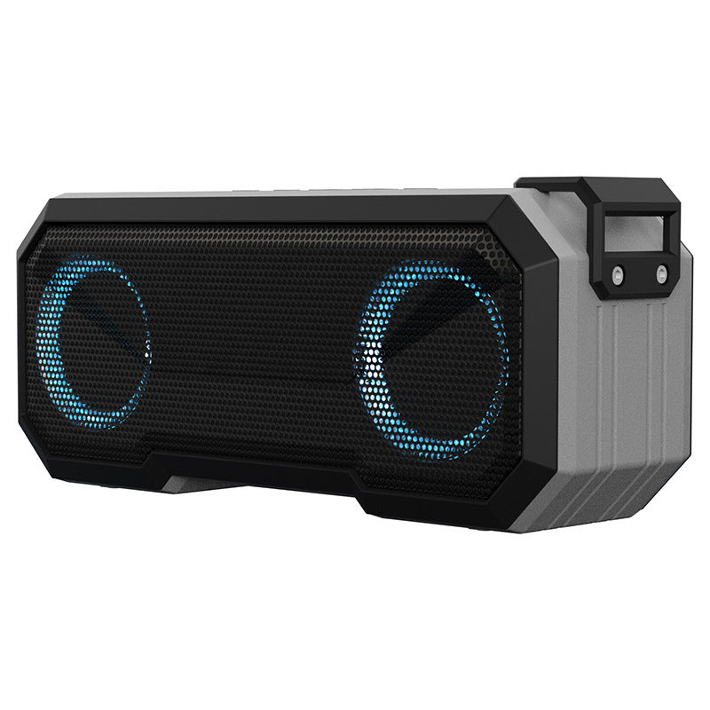 Waterproof Outdoor Wireless Bluetooth Speaker with Power Bank & Dual Speakers