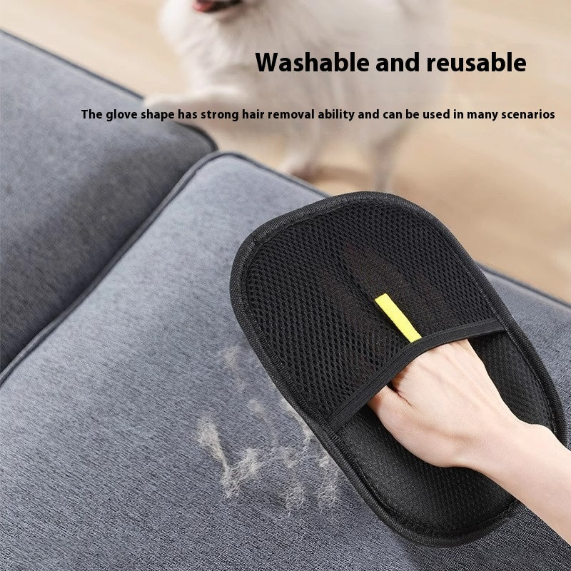 Pet Hair Remover Mitt - Efficient Dog Cat Deshedding Gloves