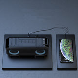 Waterproof Outdoor Wireless Bluetooth Speaker with Power Bank & Dual Speakers